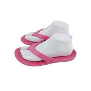 Crocs Brand Flip‎ Flops Women's, Size 8 Pink Color.